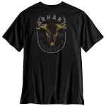 Picture of Carhartt 107450 Mens Irvine Relaxed Skull T-Shirt