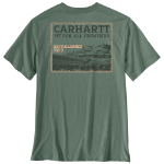 Picture of Carhartt 107453 Mens Irvine Relaxed Frontiers T-Shirt