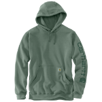 Picture of Carhartt 106253 Mens Durham Garment Dyed Logo Sweatshirt