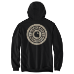 Picture of Carhartt 107461 Mens Sawyer Camo  Sweatshirt