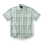 Picture of Carhartt 107273 Mens Fort Loose SS Plaid Shirt