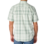 Picture of Carhartt 107273 Mens Fort Loose SS Plaid Shirt