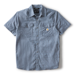 Picture of Carhartt 107284 Mens Montana Bozeman Relaxed SS Plaid Shirt