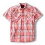 Picture of Carhartt 107284 Mens Montana Bozeman Relaxed SS Plaid Shirt