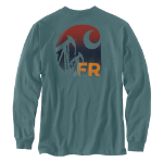 Picture of Carhartt 107363 Mens FR Force Irvine Loose LS Oil Rig T-Shirt