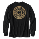 Picture of Carhartt 107365 Mens FR Force Irvine Loose LS Camo T-Shirt