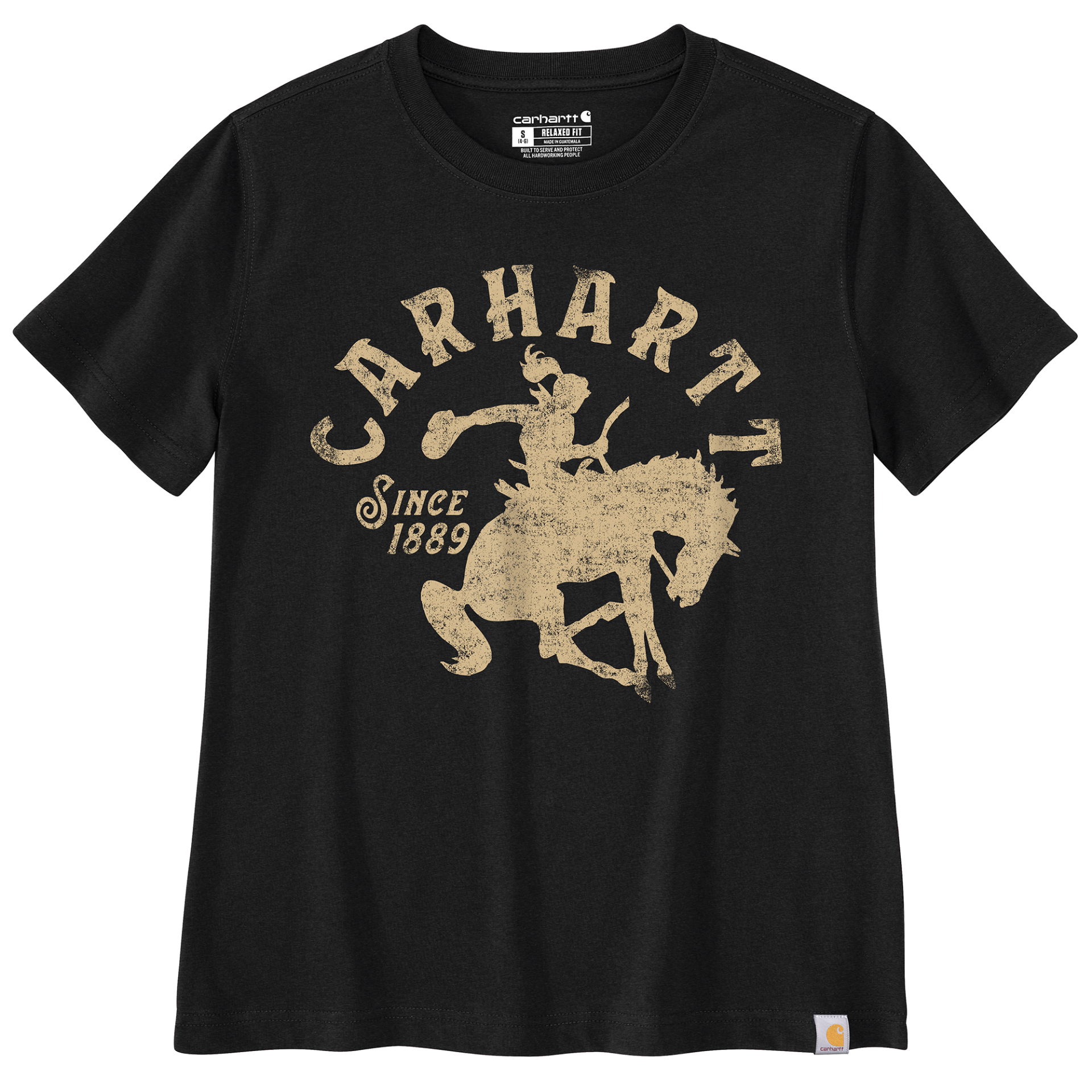 Picture of Carhartt 107385 Womens Irvine Relaxed Horse T-Shirt