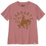 Picture of Carhartt 107385 Womens Irvine Relaxed Horse T-Shirt