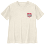 Picture of Carhartt 107534 Womens Irvine Relaxed Heritage Heart T-Shirt