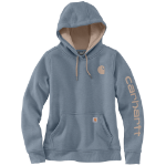 Picture of Carhartt 102791 Womens Iconic Clarksburg Logo Sweatshirt