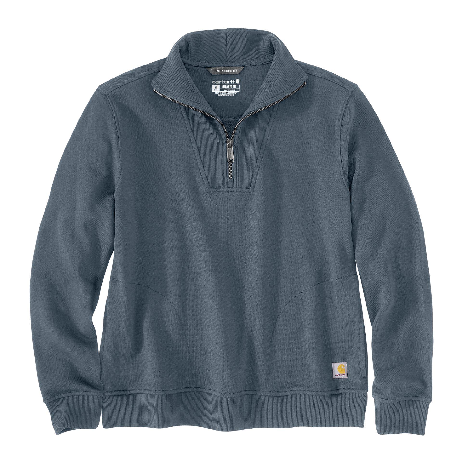 Picture of Carhartt 106451 Womens TENCEL™ Fiber Series Half-Zip Sweatshirt