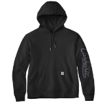Picture of Carhartt 107414 Womens Sawyer Script Logo Sweatshirt