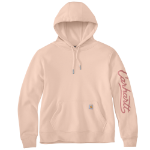 Picture of Carhartt 107414 Womens Sawyer Script Logo Sweatshirt