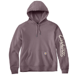 Picture of Carhartt 107414 Womens Sawyer Script Logo Sweatshirt