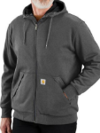 Picture of Carhartt 104078 Mens Paxton Thermal-Lined Full-Zip Sweatshirt