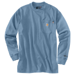 Picture of Carhartt 100235 Mens FR Force Dearborn Loose LS T-Shirt