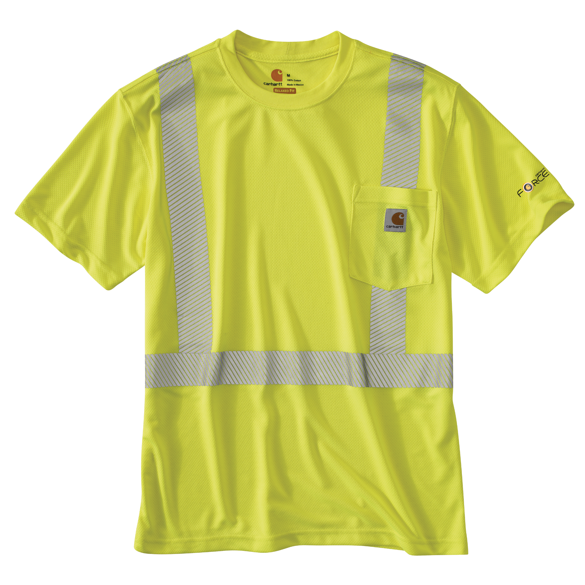 Picture of Carhartt 100495 Mens HV Force Relaxed Class 2 T-Shirt