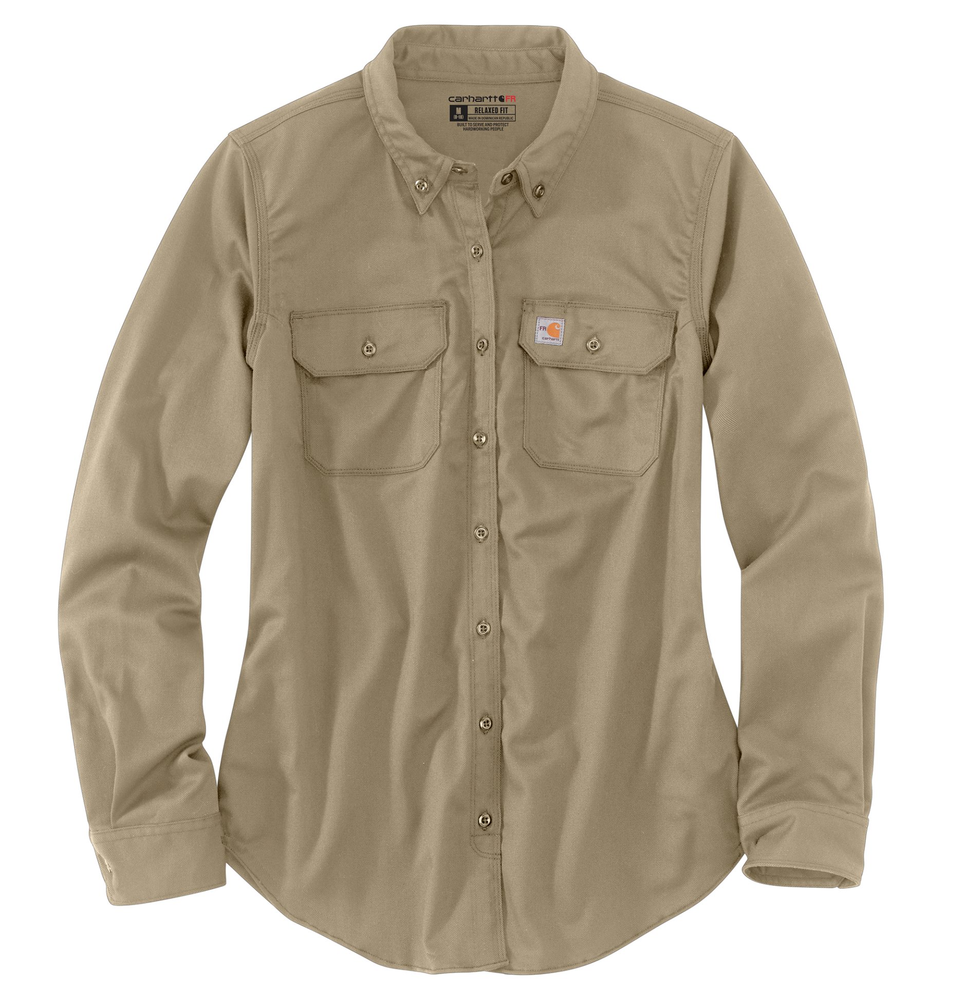 Picture of Carhartt 102459 Womens FR Rugged Flex® Twill LS Shirt