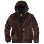 Picture of Carhartt 104053 Womens Washed Duck Active Jac