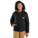 Picture of Carhartt 104292 Womens Iconic Washed Duck Sierra Jacket