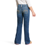Picture of Ariat 10025985 Whipstitch Boot Cut Jeans