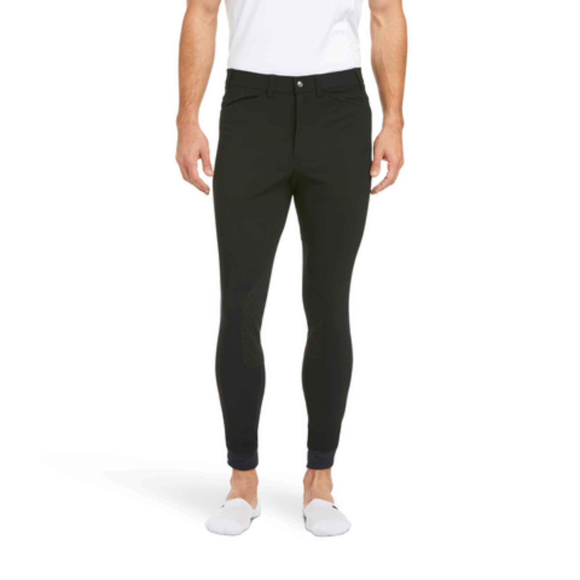 Picture of Ariat 10037457 Tri Factor Grip Knee Patch  Breech