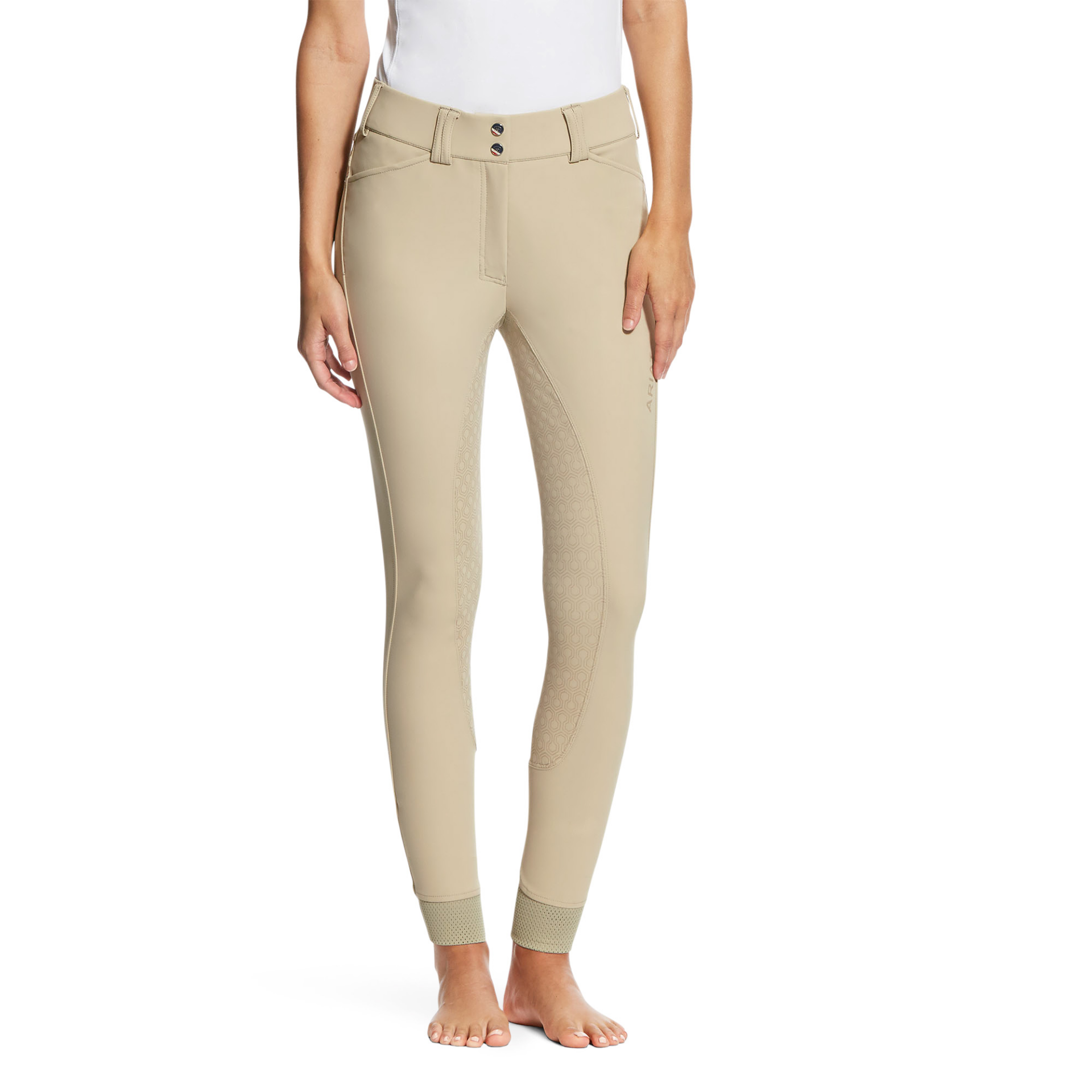 Picture of Ariat 10021777 Tri Factor Grip Full Seat Breech