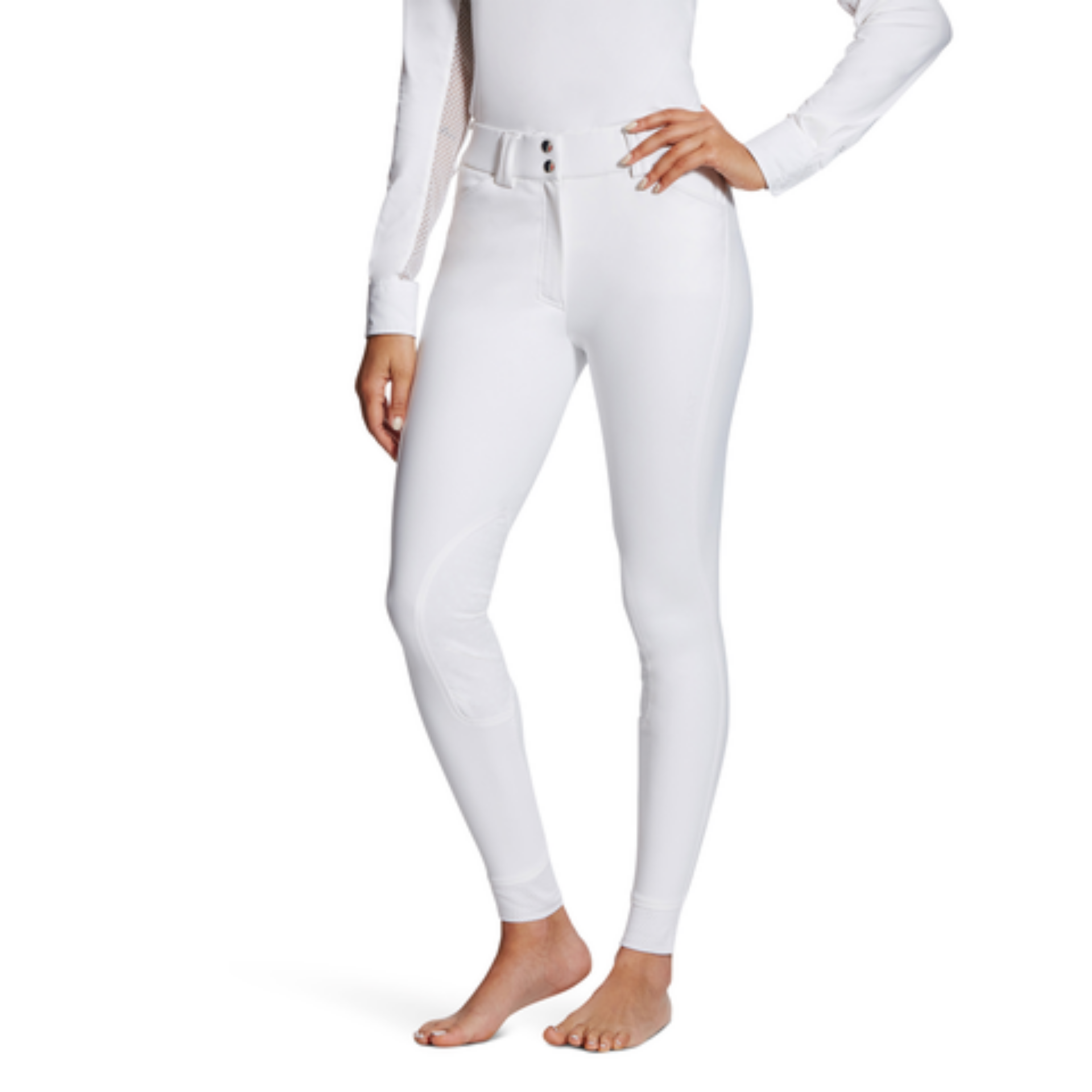 Picture of Ariat 10021781 Tri Factor Grip Knee Patch Breech