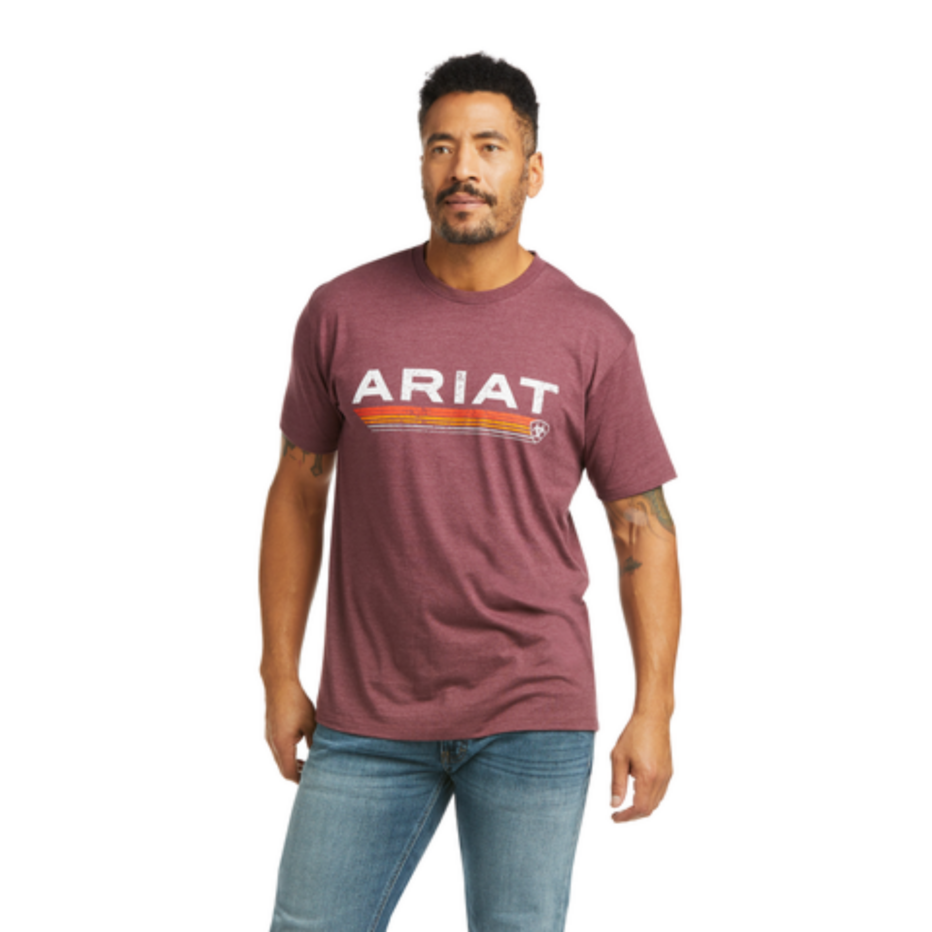 Picture of Ariat 10037021 Ariat Branded Logo T-Shirt