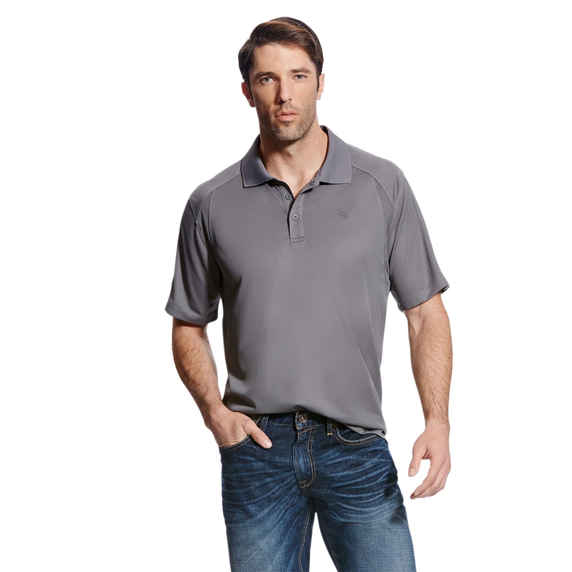 Picture of Ariat 10015536 AC SS POLO