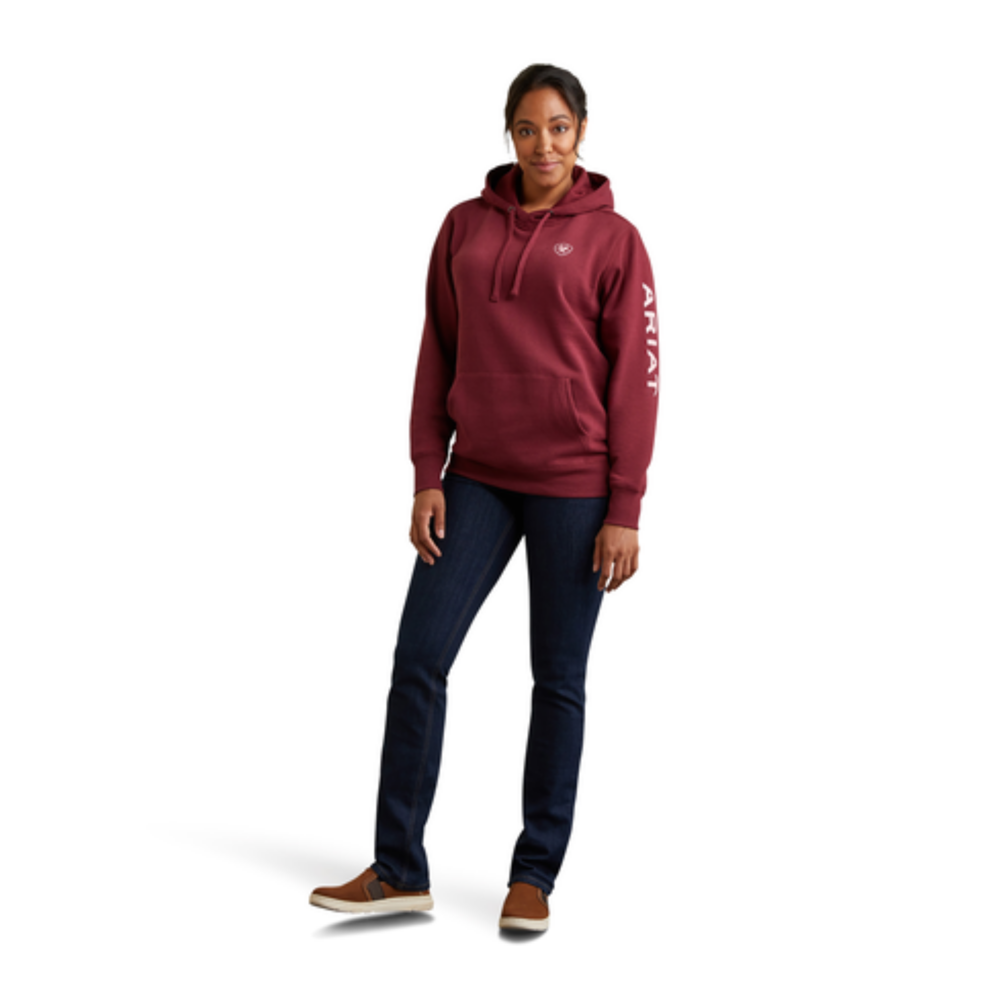 Picture of Ariat 10040813 Ariat Logo Hoodie