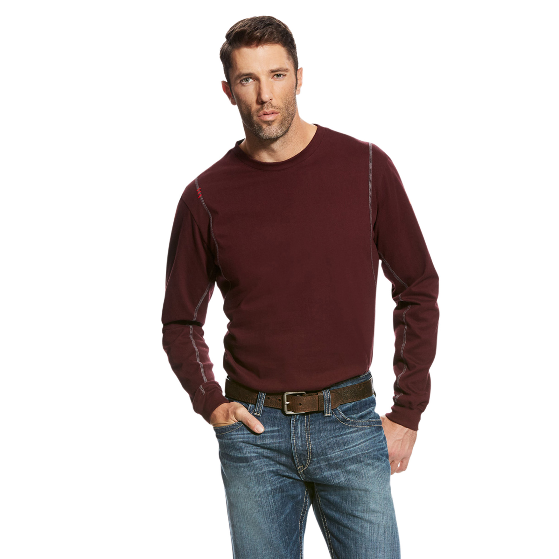Picture of Ariat 10023941 FR AC Crew T-Shirt