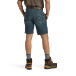 Picture of Ariat 10039286 Rebar DuraStretch Denim Utility Short