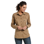 Picture of Ariat 10032882 Rebar Washed Twill   Work Shirt