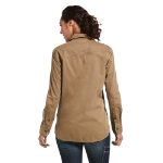 Picture of Ariat 10032882 Rebar Washed Twill   Work Shirt