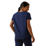 Picture of Ariat 10039680 Eliza Two Pocket Fashion Scrub Top