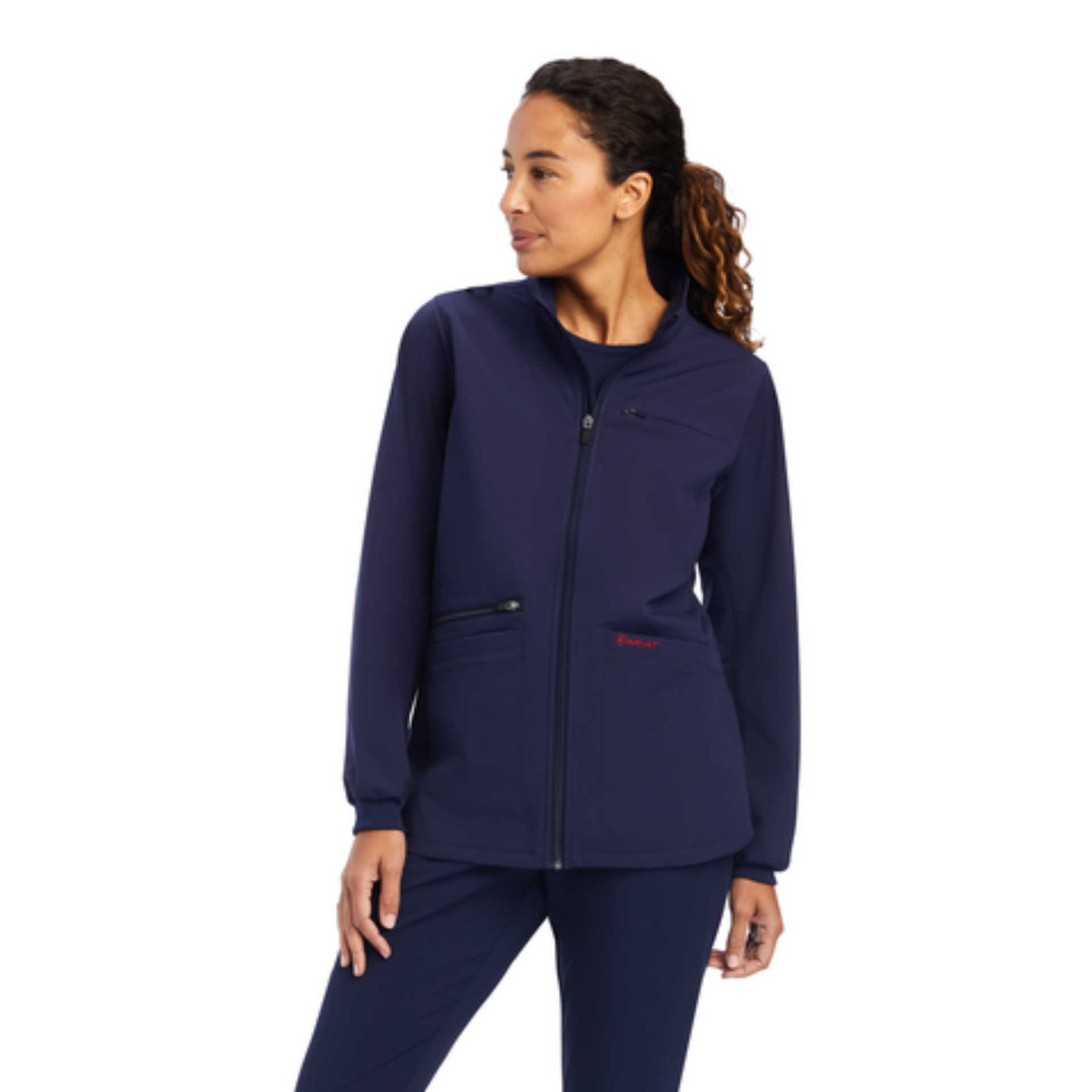 Picture of Ariat 10041867 Rosalyn Utility Scrub Jacket