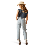 Picture of Ariat 10045187 Ultra High Rise Tomboy Straight Jean