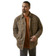 Picture of Ariat 10046018 REBAR FLANNEL INS SHRT JKT