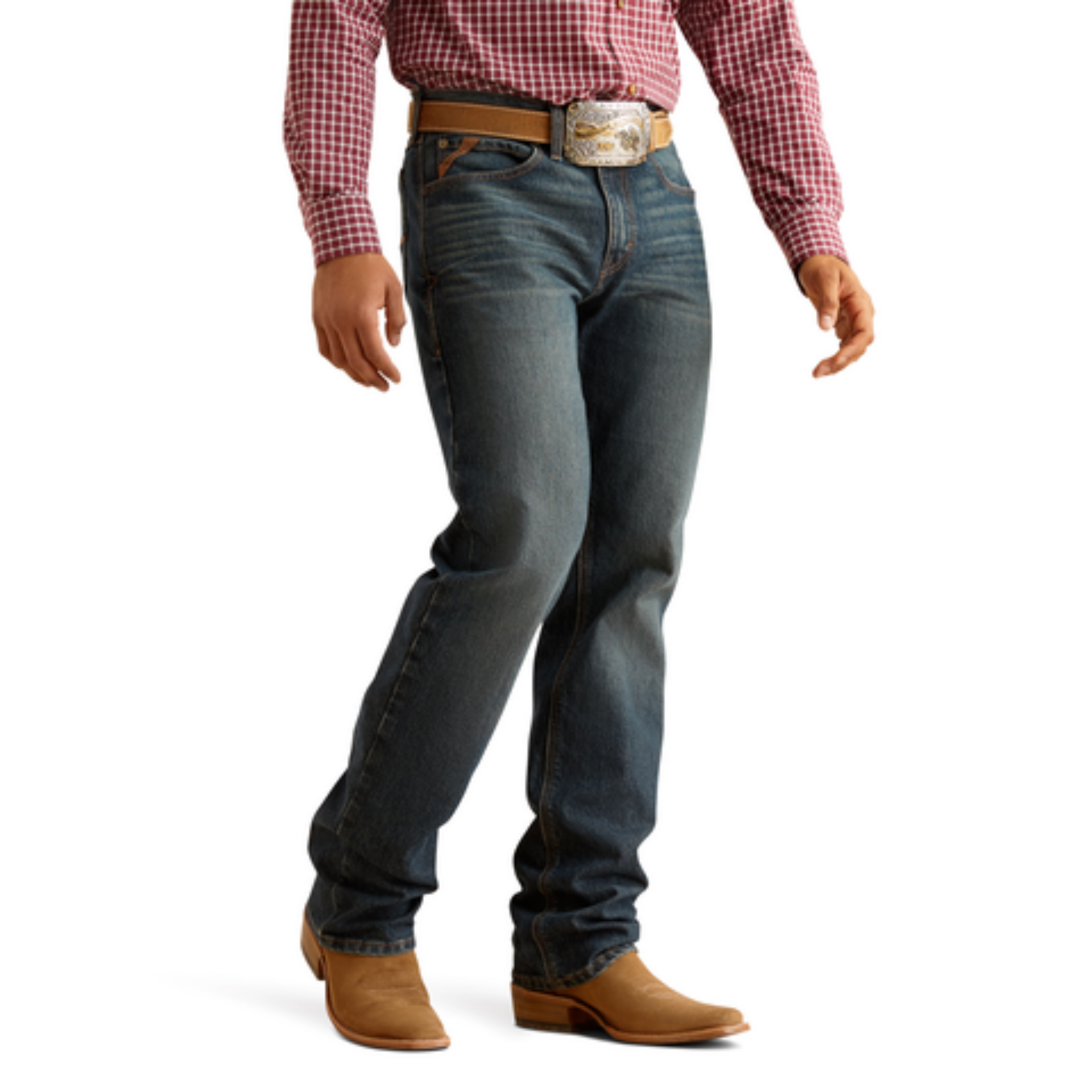 Picture of Ariat 10047531 M2 Traditional Relaxed Stretch Pro Series Ray Boot Cut