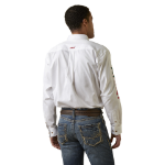 Picture of Ariat 10040911 Team Logo Twill Classic Fit Shirt