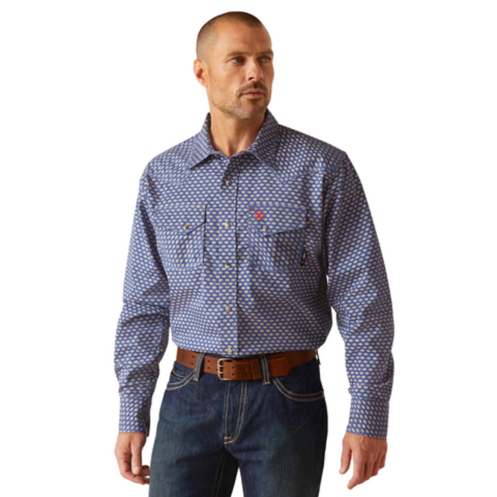 Picture of Ariat 10048473 FR MARAUDER LS WRK SHRT