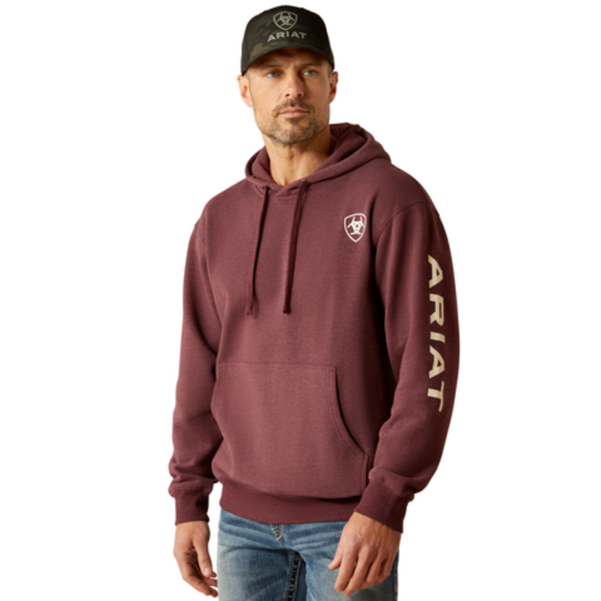 Picture of Ariat 10052768 Ariat Logo Hoodie