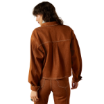 Picture of Ariat 10063166 Boxy Cropped Denim Jacket