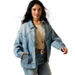 Picture of Ariat 10065931 Cheyenne Denim Bomber Jacket
