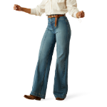 Picture of Ariat 10058911 Ultra High Rise Sloane Wide Leg Jeans