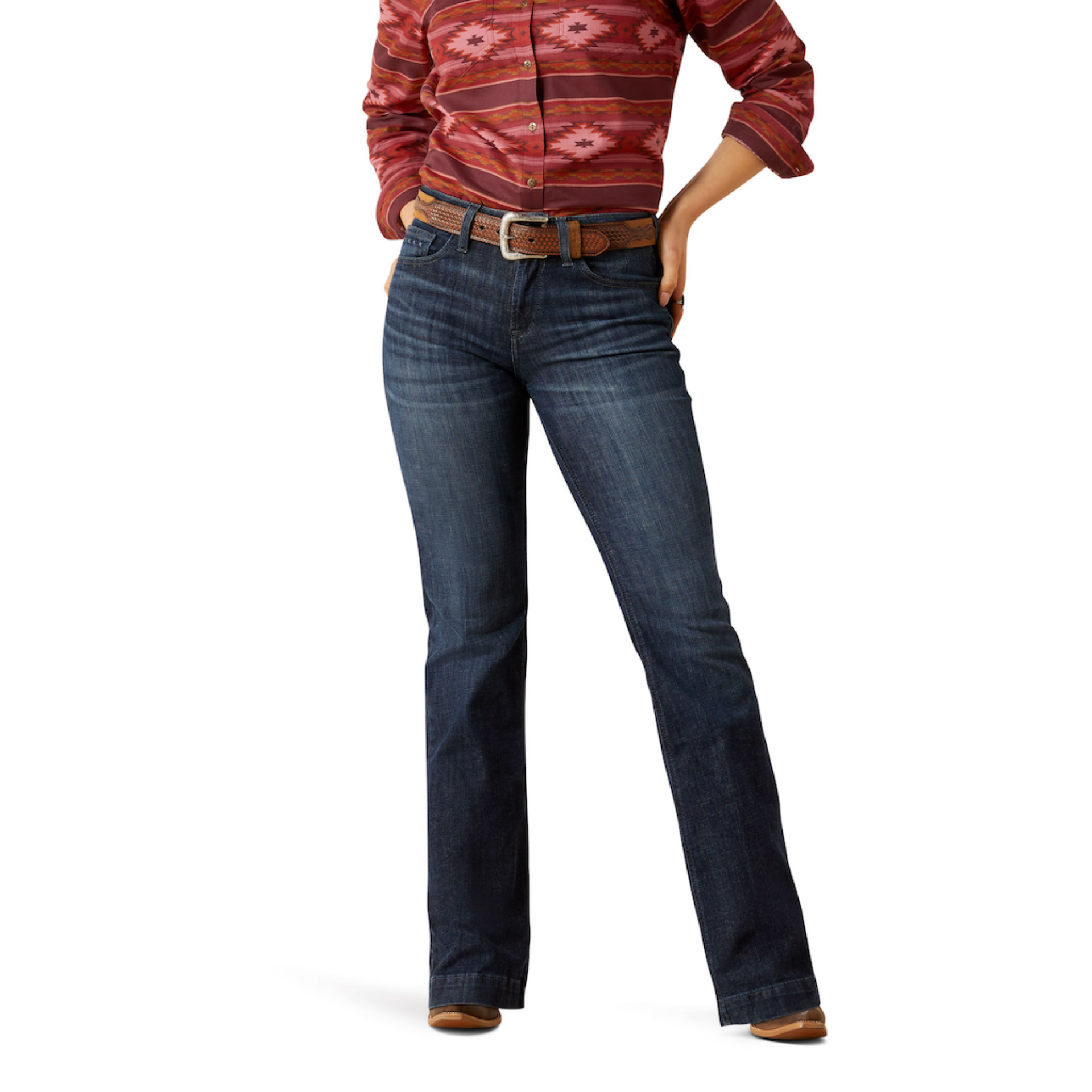 Picture of Ariat 10061725 High Rise Frazey Slim Trouser Jeans