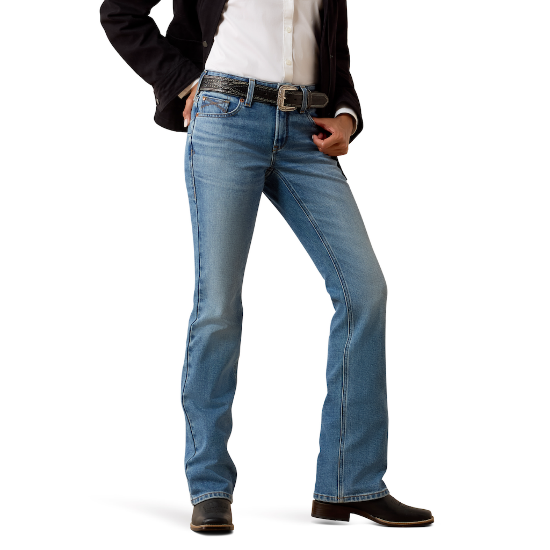 Picture of Ariat 10061736 Perfect Rise Acclimatize Nayelli Boot Cut Jean