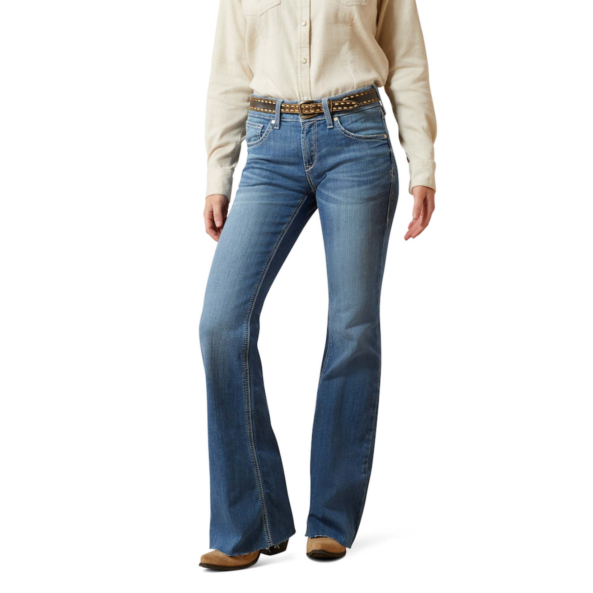 Picture of Ariat 10065883 Perfect Rise Andrea Flare Jean