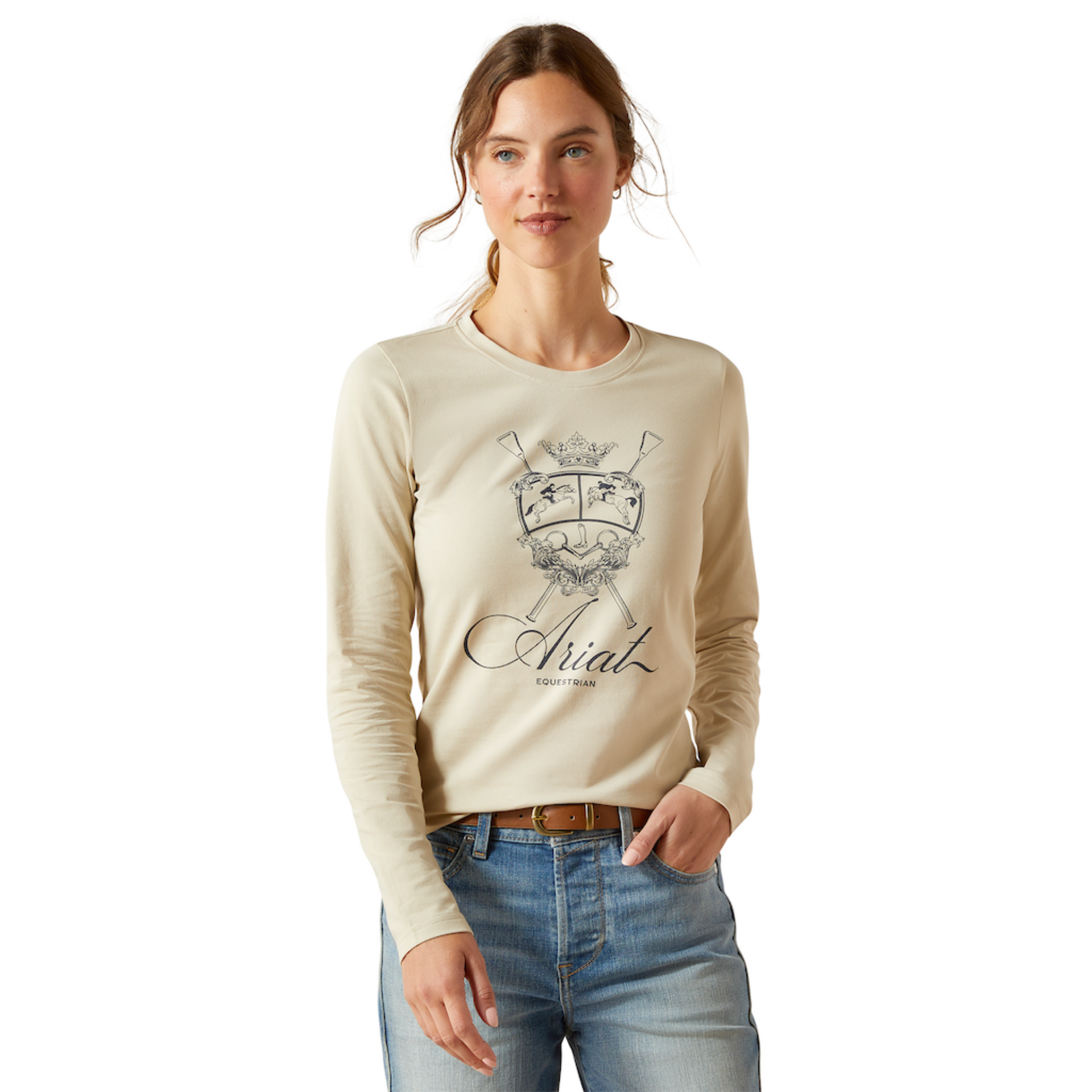 Picture of Ariat 10062570 Ritzy Logo T-Shirt